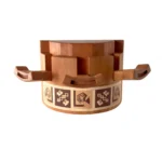 A040 Colgaropa Toledo 3 ganchos 28x14x22h copia scaled 1 Perchero Toledo A Pared