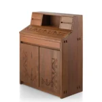B001 Secreter Flor andina 2 puertas 90x44x110h 2 copia scaled 1 Escritorio Flor Andina Secreter