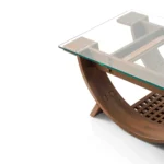 C012 Mesita Cuarto de luna 100x60x38h 2 Mesita Cuarto De Luna