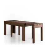 D062 Banca doble 100 186x41x46h 7 1 copia Banca Doble