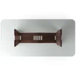 E047 Mesa Acero Tapa Vidrio 180x90x76h 1 copia Mesa Acero