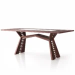 E047 Mesa Acero Tapa Vidrio 180x90x76h 11 copia Mesa Acero