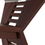 E047 Mesa Acero Tapa Vidrio 180x90x76h 5 copia Mesa Acero