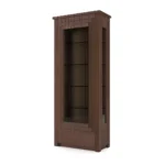 Aparador Albosaggia Nogal Vitrina Albosaggia