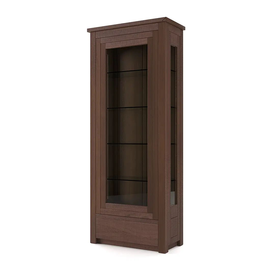 Aparador Albosaggia Nogal Vitrina Albosaggia