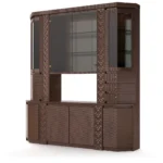 Aparador Lindas Torres 200 Nogal Vitrina Lindas Torres 200