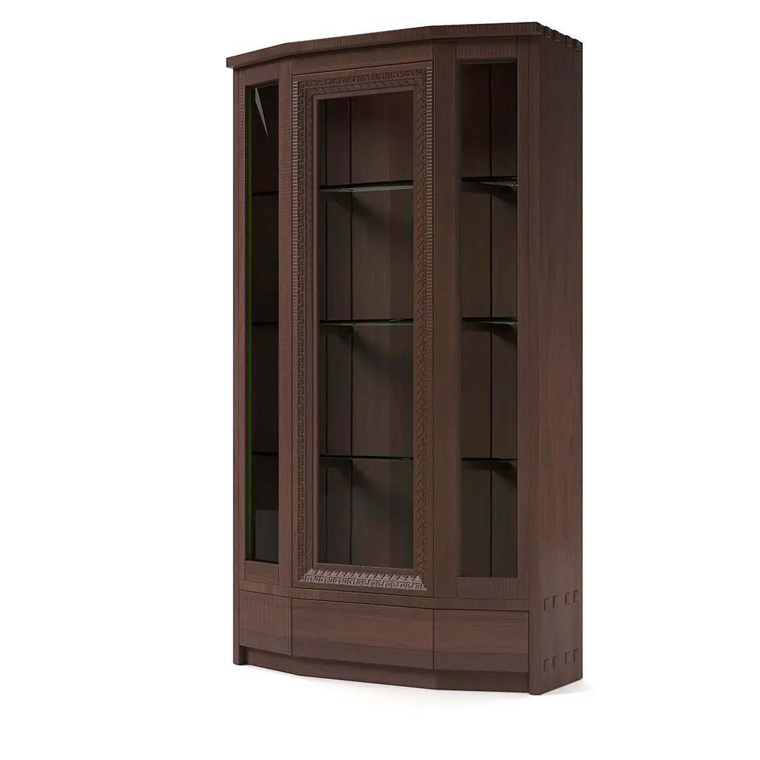 Aparador Pena Nogal Vitrina Peña