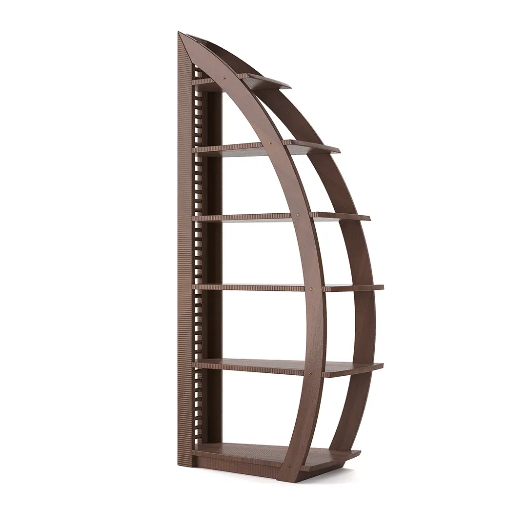 Aparador Vela Nogal Librero Vela