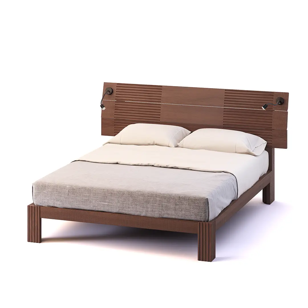 Cama Yungay QsC Nogal Cama Yungay