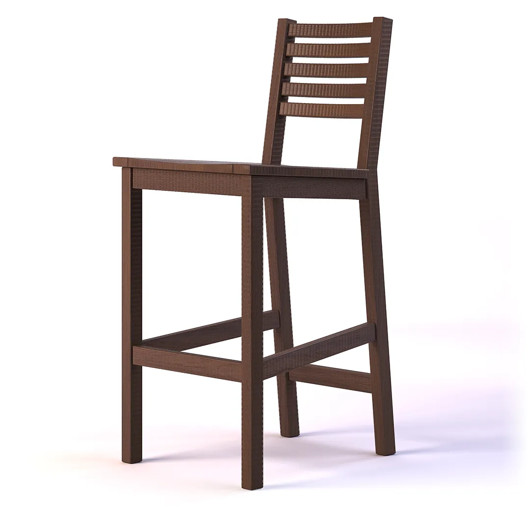 Silla Bar Rapayan Nogal Silla Bar Rapayan