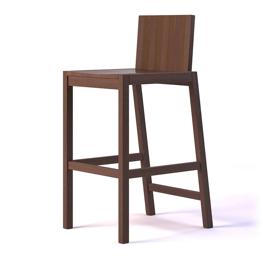 Silla Bar Ruiz Nogal Silla Bar Ruiz