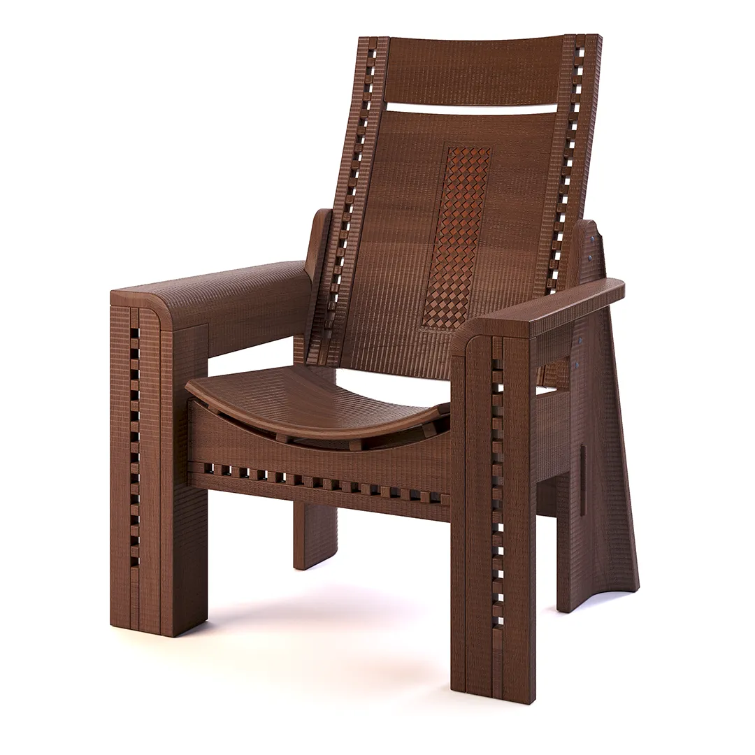 Sillon Puchca Nogal Sillón Puchca